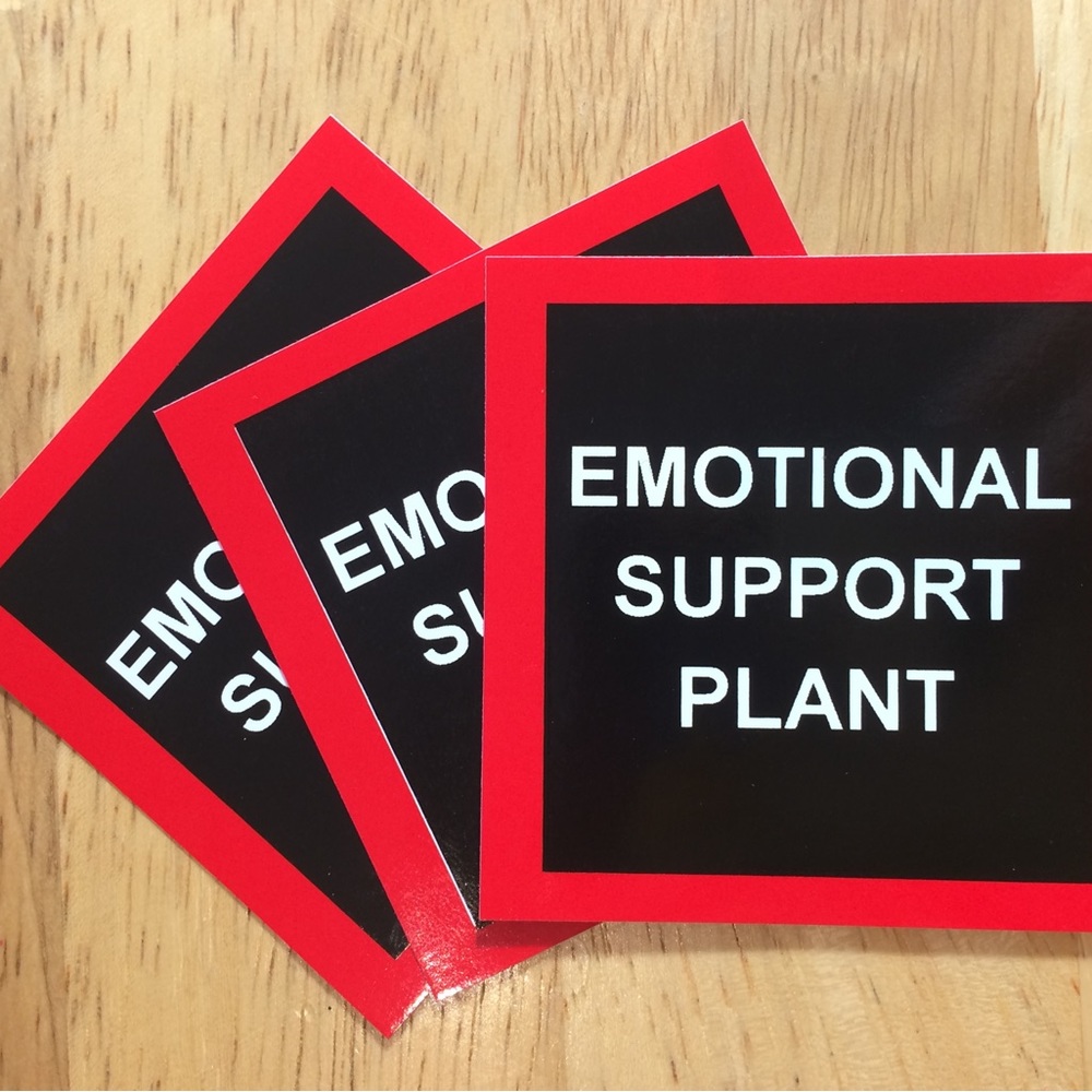 Emotional Support Plant sticker! - Picture 5 of 10